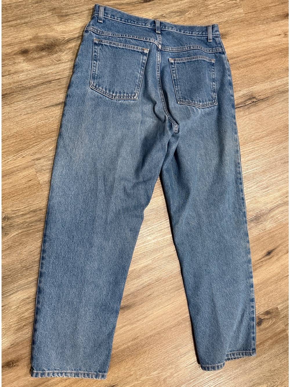 Vintage L.L. Bean Women’s Relaxed Fit Blue Denim Jeans Perfectly Worn In